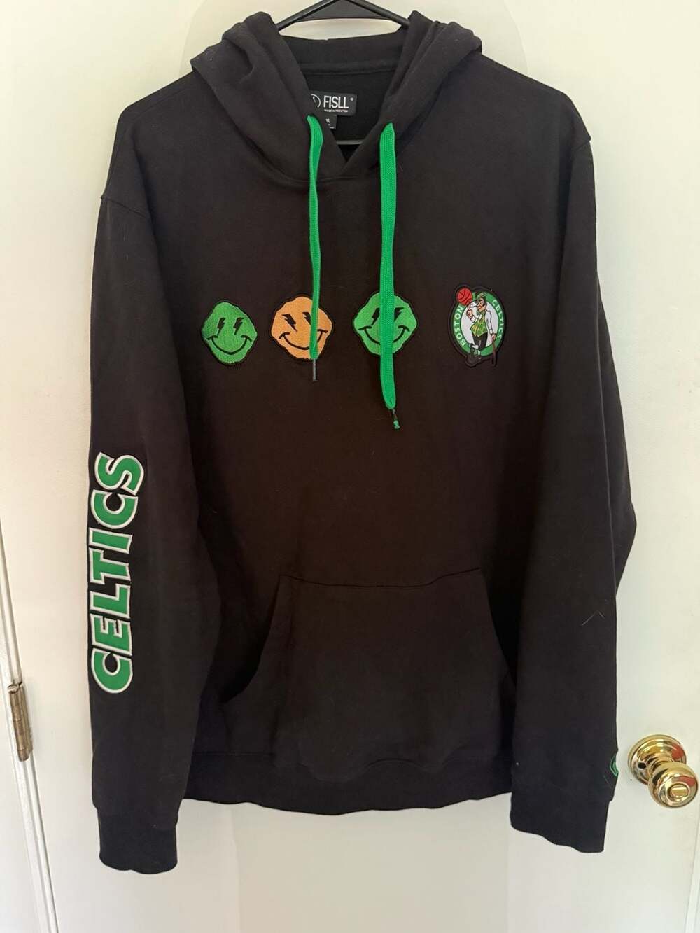 FISLL Boston Celtics Mixed Feelings and Unsaid Thoughts Pullover Hoodie
